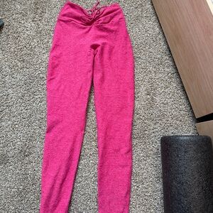 Bombshell Sportswear Hot Pink Drawstring Leggings